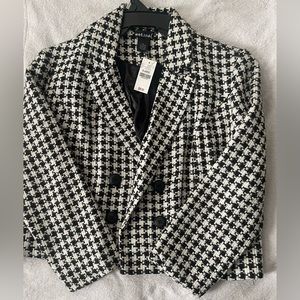 Wet Seal Hounds Print Blazer